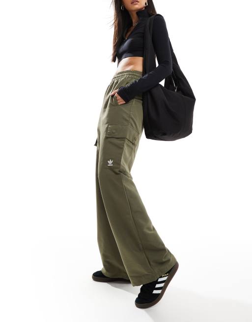 adidas Originals - Essentials - Pantaloni cargo color oliva