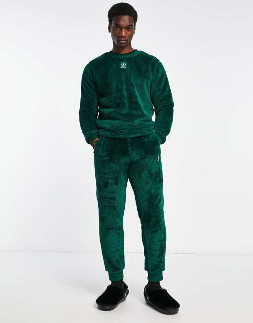 Green adidas jumper store mens