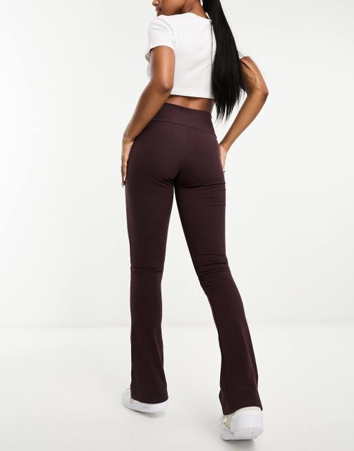 【adidas originals】W RIB FLARED LEGGINGS adidas Originals Women's Essentials Rib Flared Leggings-Black
