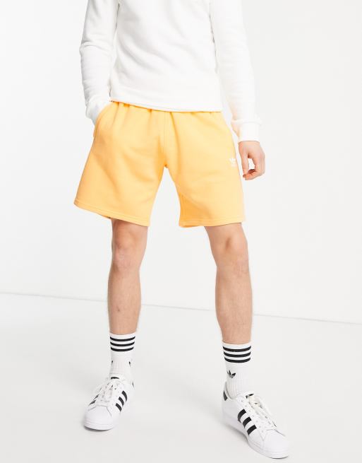 Adidas originals yellow shorts sale