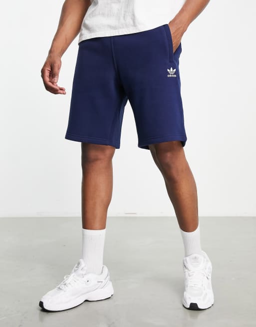 adidas Originals - Essentials - Short met Trefoil-logo in marineblauw
