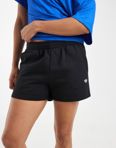 adidas Originals – Essentials – Shorts aus Fleece in Schwarz - view 1