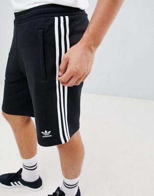 black adidas originals shorts