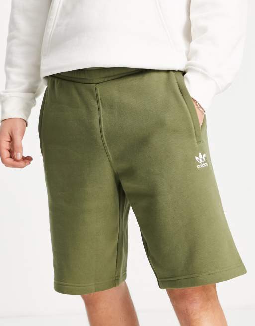 Adidas olive store green shorts