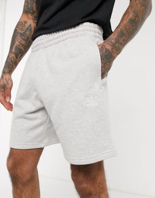grey adidas originals shorts