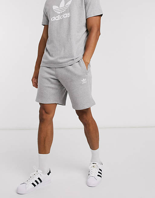 | in gray shorts Originals ASOS adidas essentials