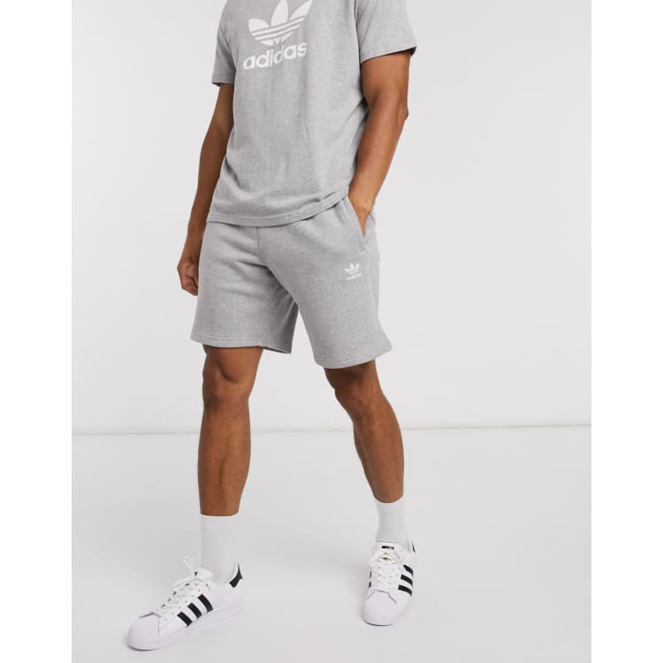 Adidas dark grey store shorts