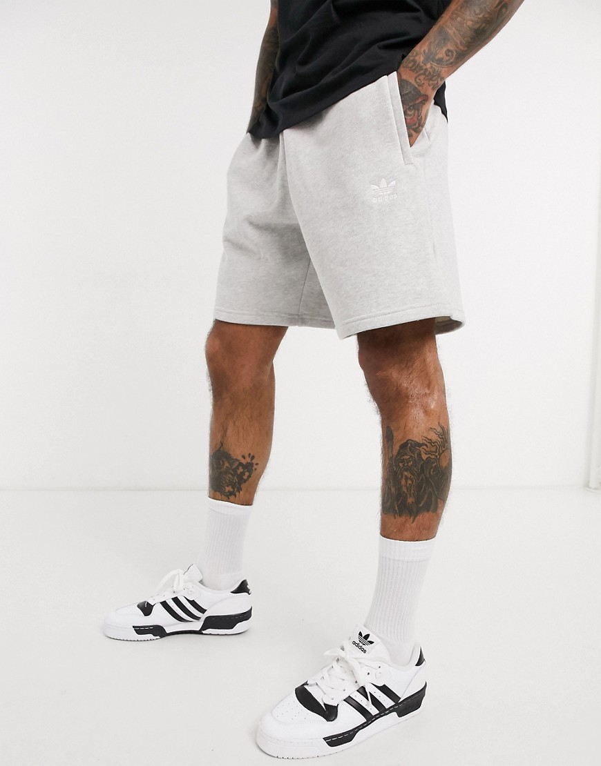 Adidas Originals essentials shorts in grey
