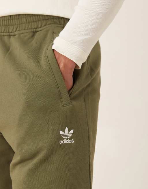 Khaki Adidas Trefoil Essential Adidas Originals Trefoil Essentials