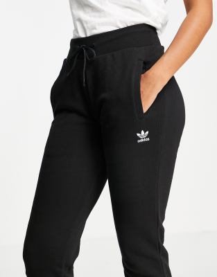 adidas Originals Essentials slim fit joggers in black