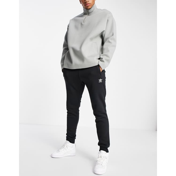 Adidas originals fleece slim hot sale pants