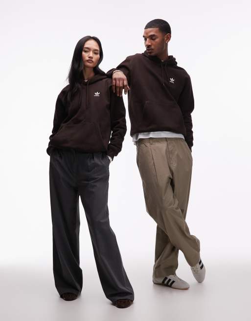 adidas Originals - Essentials - Sort hættetrøje med løstsiddende pasform, 3 af 4