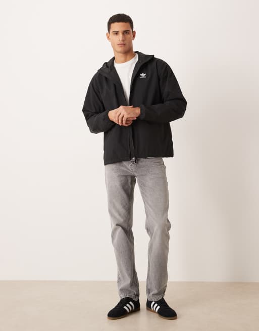 adidas Originals - Essentials - Sort jakke med hætte, 2 af 5