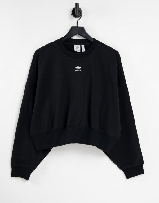 adidas Originals – Essentials – Svart sweatshirt