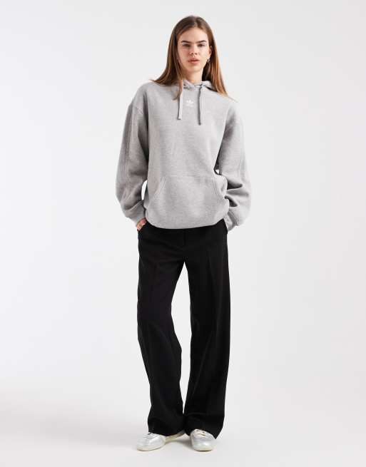 adidas Originals - Essentials - Sweat à capuche oversize - Gris, 2 de 4