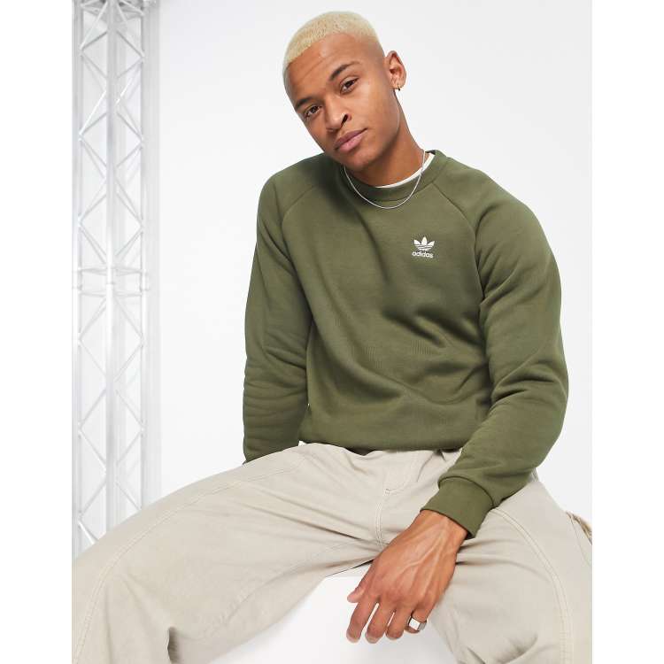 Adidas store khaki pullover