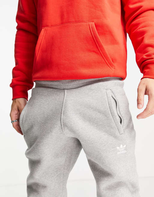 adidas Originals essentials sweatpants in gray | ASOS