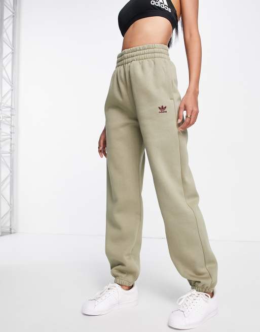 Adidas track pants khaki sale