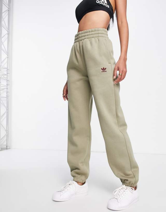 adidas Originals essentials sweatpants in khaki