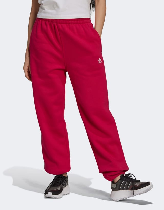 adidas Originals Essentials sweatpants in pink