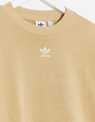 beige adidas jumper