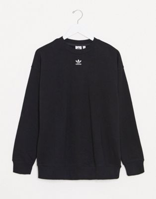 adidas originals essentials sweatshirt in black
