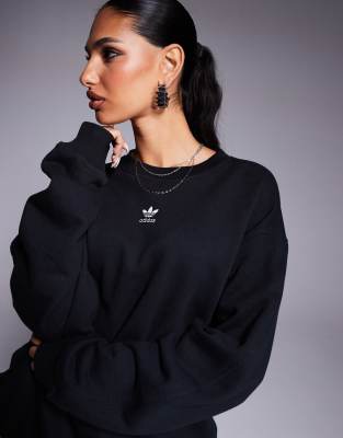 adidas Originals essentials sweatshirt in black