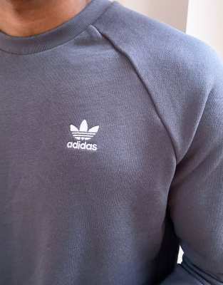 adidas originals essentials sweatshirt small logo