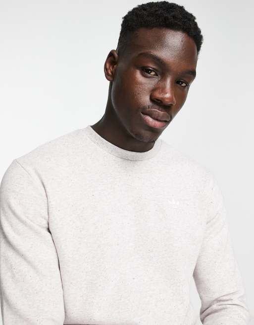 Adidas originals essential crew neck sweatshirt in discount grey