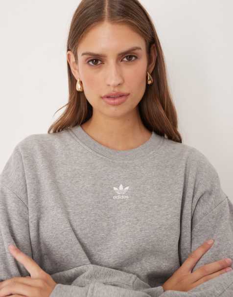 adidas Originals essentials sweatshirt in grey - view 1