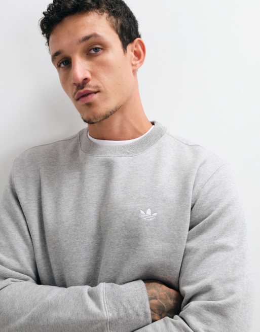 adidas Originals essentials sweatshirt in grey, 5 of 10