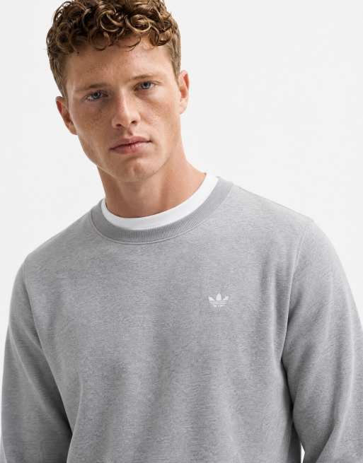 adidas Originals essentials sweatshirt in grey, 7 of 10