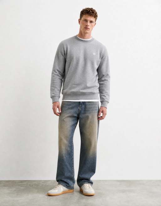 adidas Originals essentials sweatshirt in grey, 8 of 10