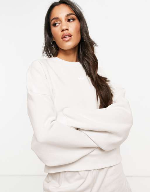 adidas Originals Essentials sweatshirt in oatmeal