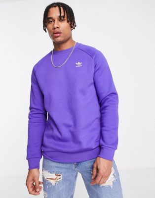 adidas Originals Essentials sweatshirt in purple