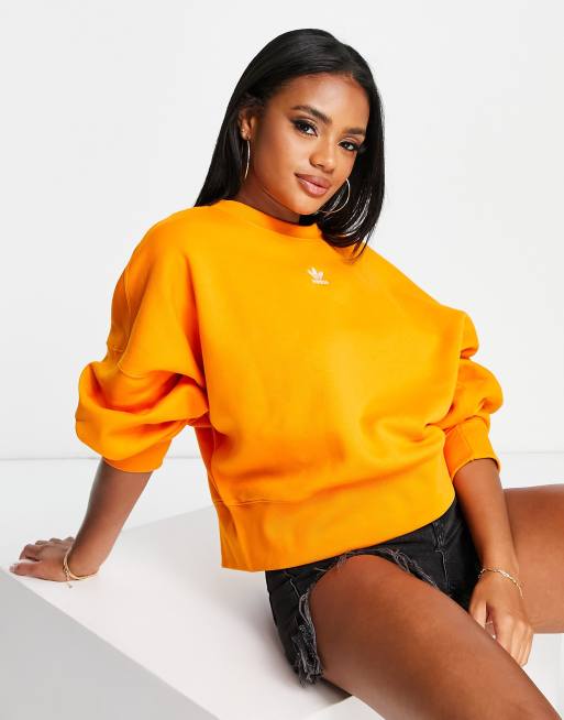 adidas Originals - Essentials - Sweatshirt met logo in oranje 