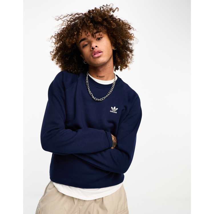 Adidas originals hotsell blue sweatshirt