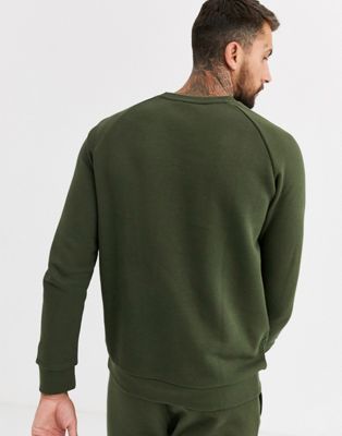 khaki green adidas jumper