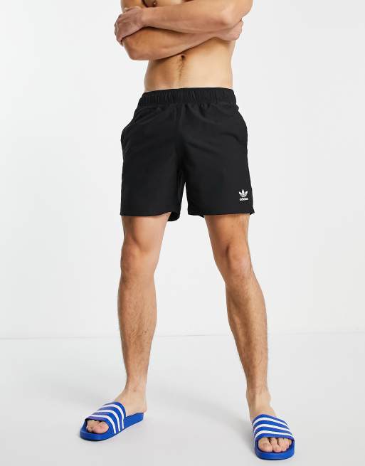 Black adidas originals outlet shorts