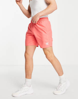adidas Originals Essentials swim shorts in pink - ASOS Price Checker