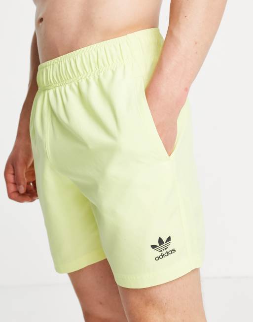 Adidas california shop swim shorts yellow