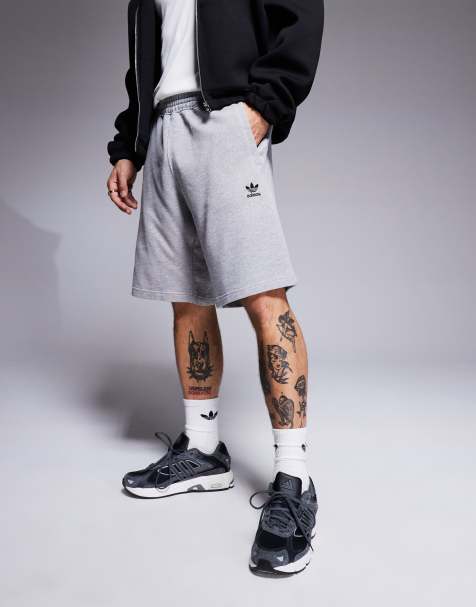 adidas Originals Essential shorts in heather grey
