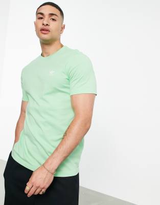 adidas Originals Trefoil Essentials logo t-shirt in mint green - ASOS Price Checker