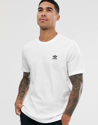 t shirt bianca adidas