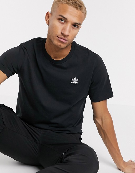 adidas Originals essentials t-shirt in black | ASOS