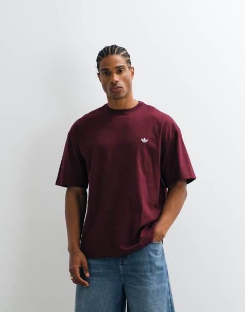 adidas Originals - Essentials - T-shirt in bordeauxrood - view 1