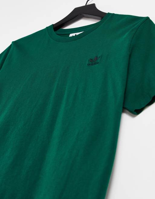 adidas Originals essentials t shirt in dark green