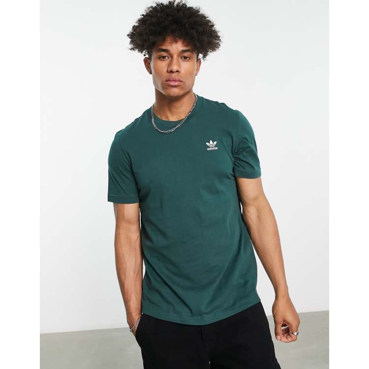 adidas Originals essentials t-shirt in green ASOS | light