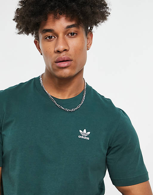 adidas Originals essentials t-shirt in light green | ASOS