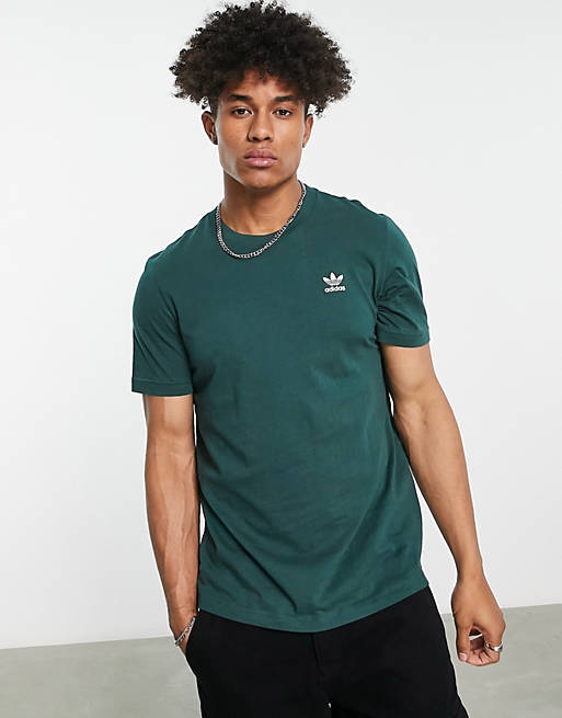 adidas Originals essentials t-shirt in mineral green | ASOS